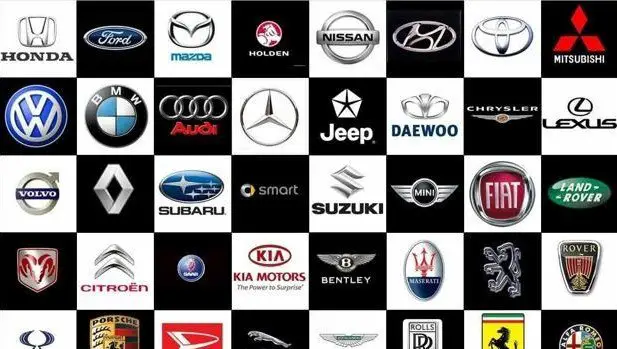 Nombres de marcas de coches autos o carros del mundo lista completa ordenada por abcdario