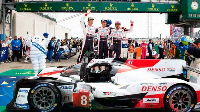 24 Horas de Le Mans: Fernando Alonso y Toyota repiten victoria y ganan el Mundial de Resistencia