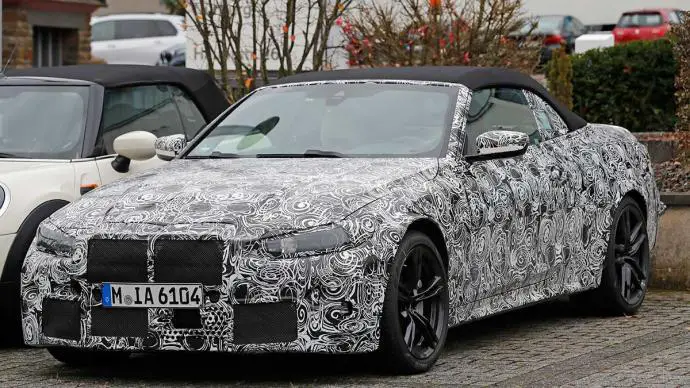 BMW M4 Cabrio 2020: contina la fase de pruebas