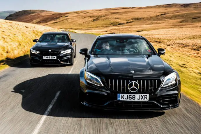 Comparativa: Mercedes-AMG C63 S contra BMW M4 Competition