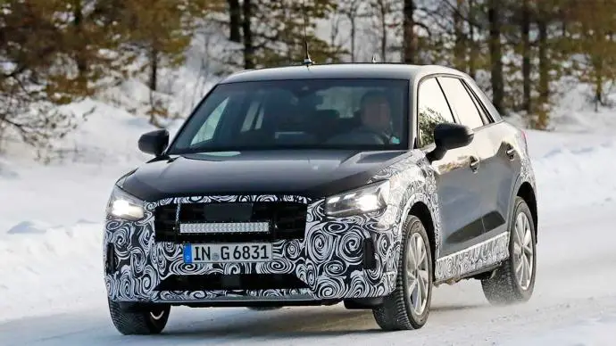 Audi Q2 2021: comienzan las pruebas de invierno