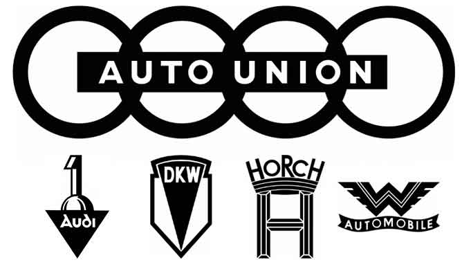 Logotipo de Auto Union 1932