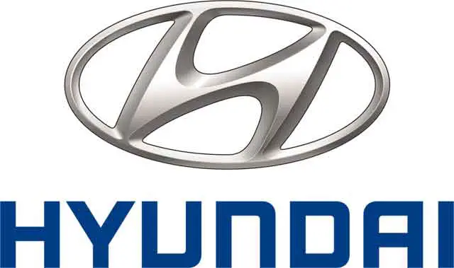 Logotipo de Hyundai (gris)