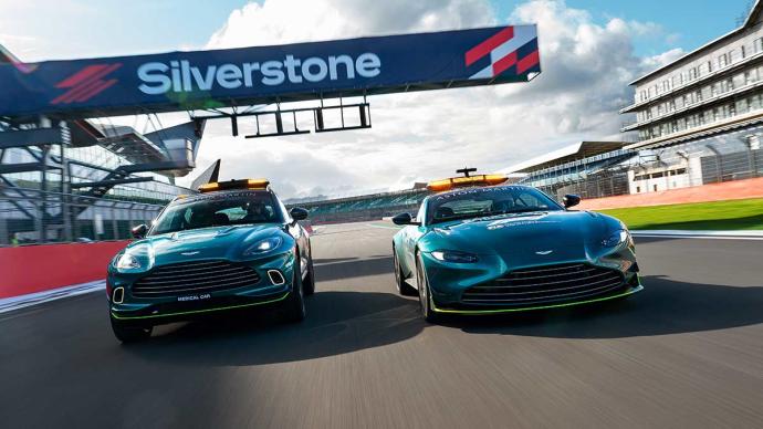 El Aston Martin Vantage, nuevo coche de seguridad oficial de la Frmula 1